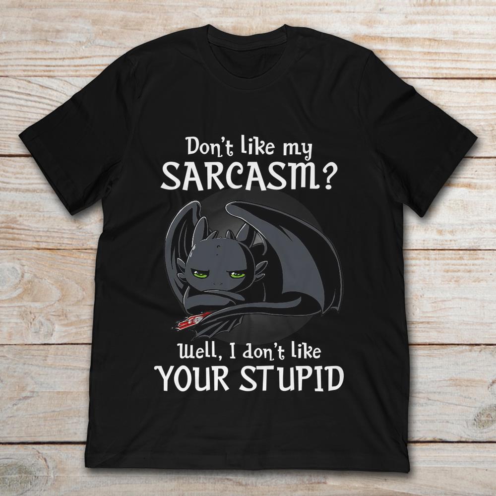 Toothless Dragon Don't Like My Sarcasm Well I Don't Like Your Stupid