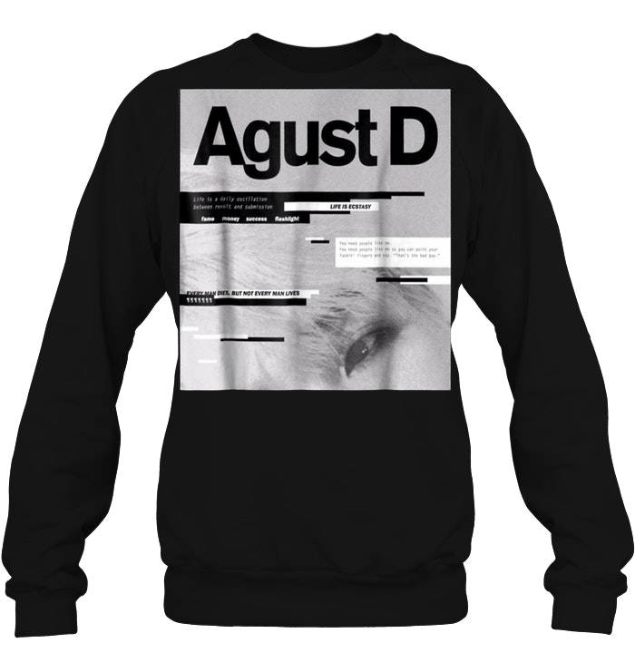 Suga Agust D BTS T-Shirt - TeeNavi