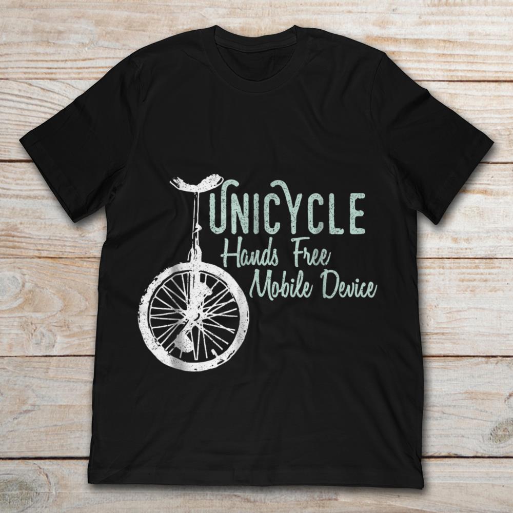 Unicycle Hands Free Mobile Device