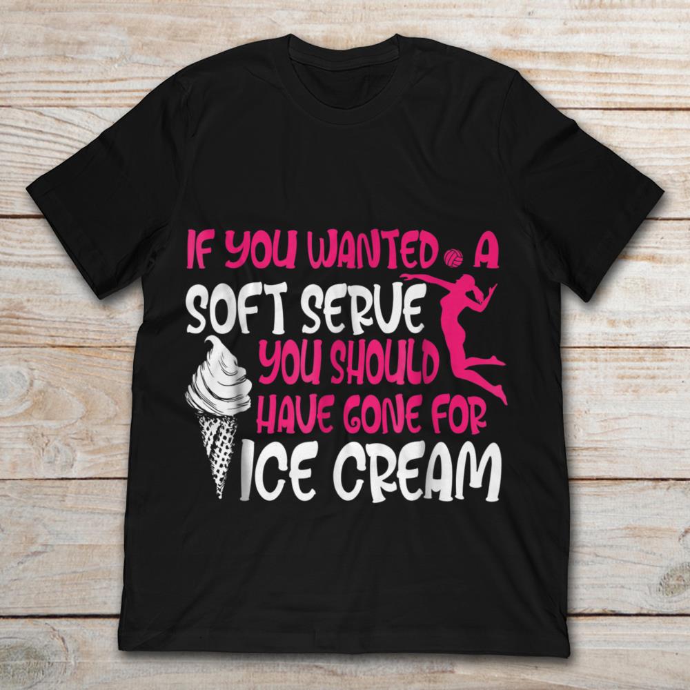 If You Wanted A Soft Serue You Should Have Gone For Ice Scream Volleyball