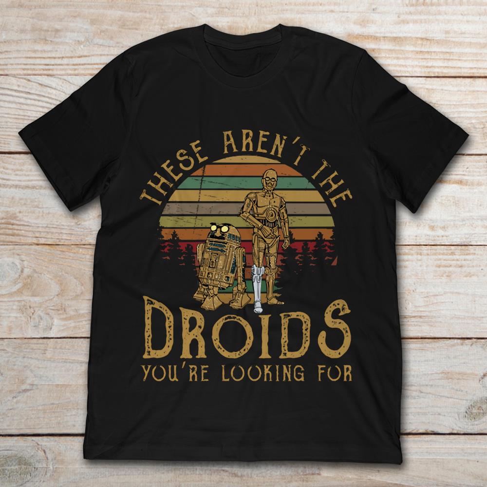 Mens Star Wars These Aren't The Droids You're Looking For Graphic