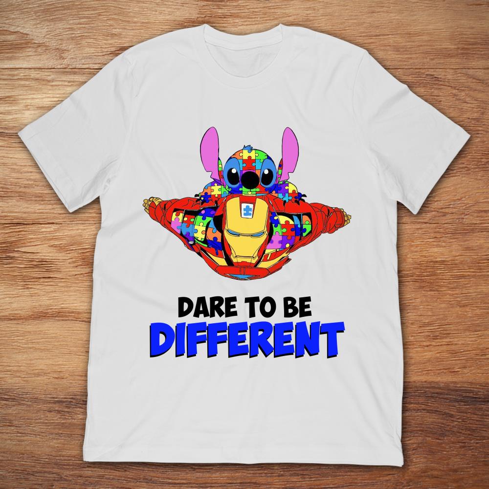 Stitch With Iron Man Dare To Be Different
