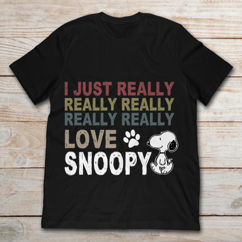 I Just Really Really Really Love Snoopy