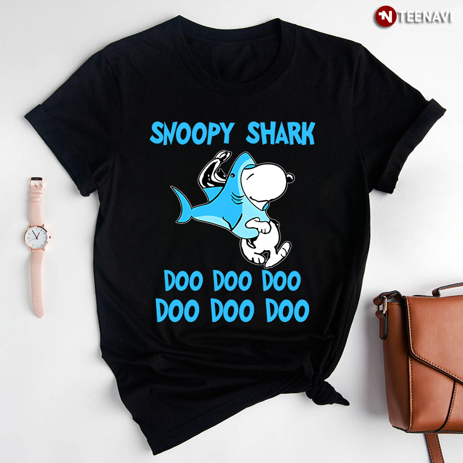 Snoopy Shark Doo Doo Doo Doo Doo Doo T-Shirt