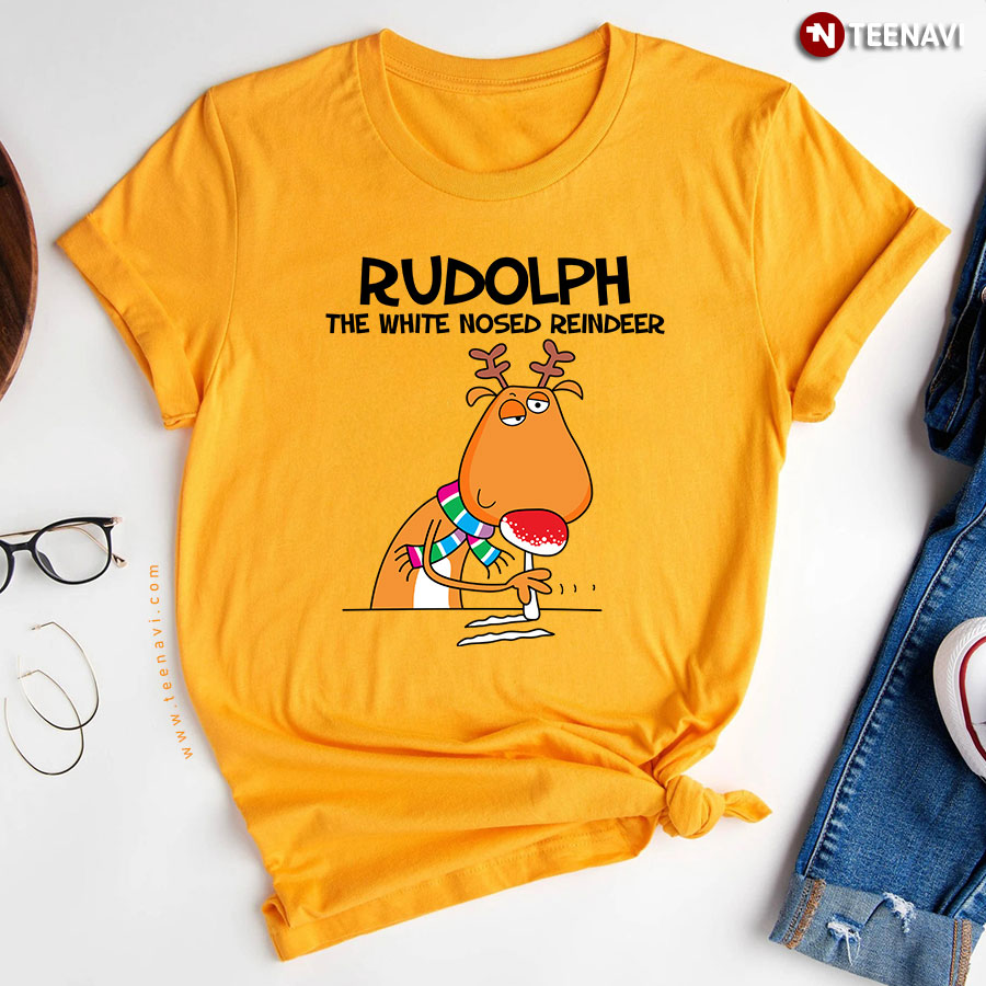 Rudolph The White Nosed Reindeer T-Shirt
