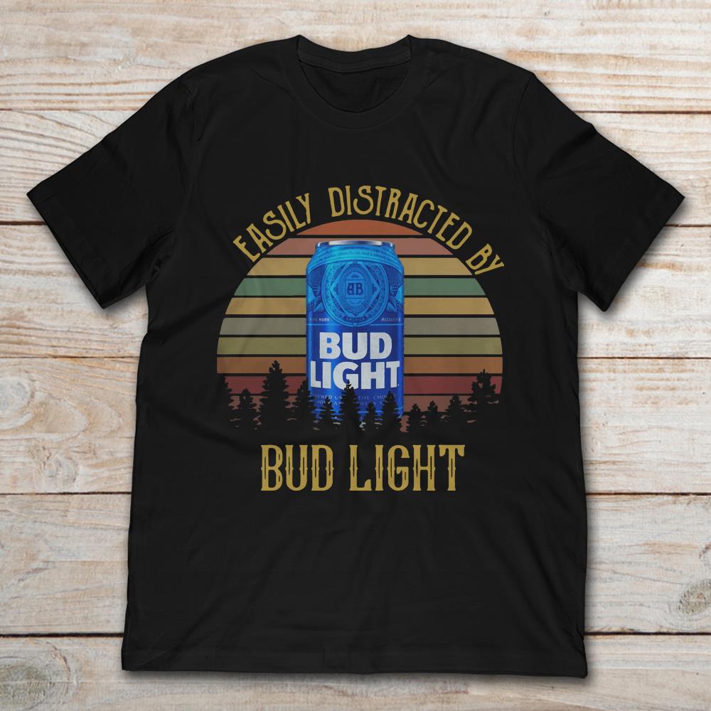 Easily Distracted By Bud Light Vintage