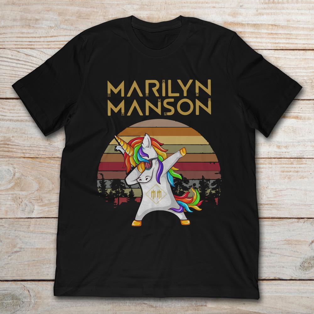 Marilyn Manson Dancing Unicorn Vintage