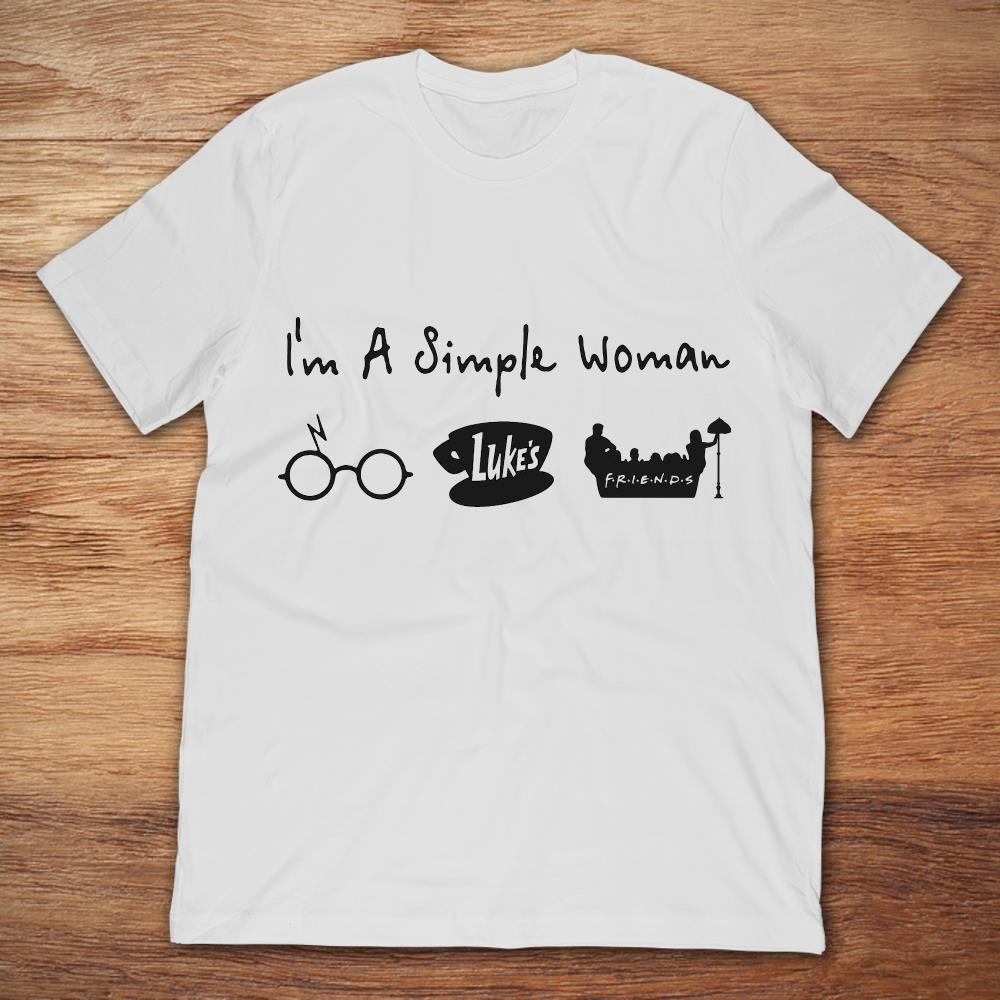 I'm A Simple Woman I Like Harry Potter Luke's Coffee And Friends