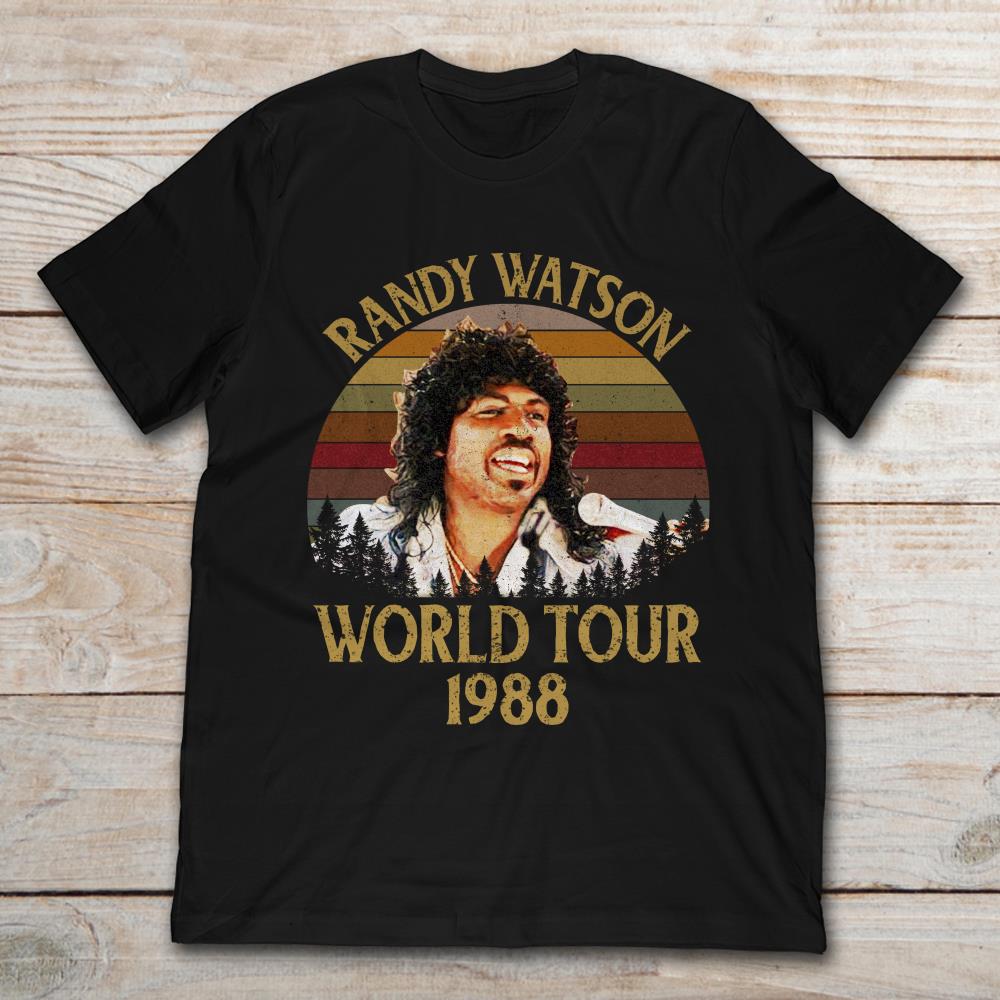 Randy Watson World Tour 1988 Vintage