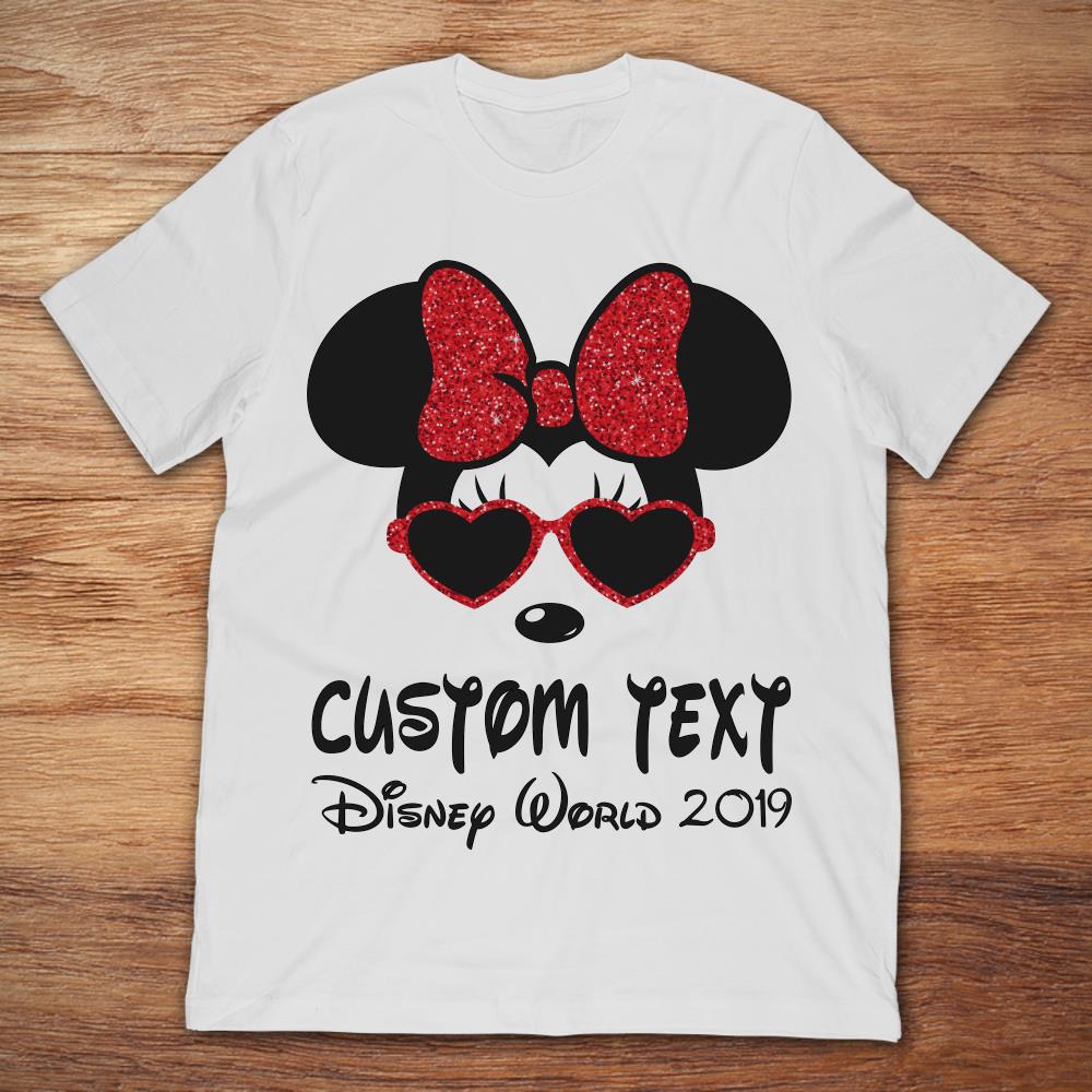Custom Text Disney World 2019 Mickey Mouse