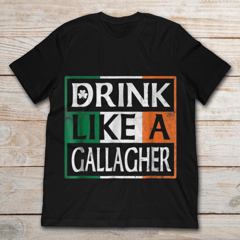 Republic Of Ireland Shamrock Drink Like A Gallagher