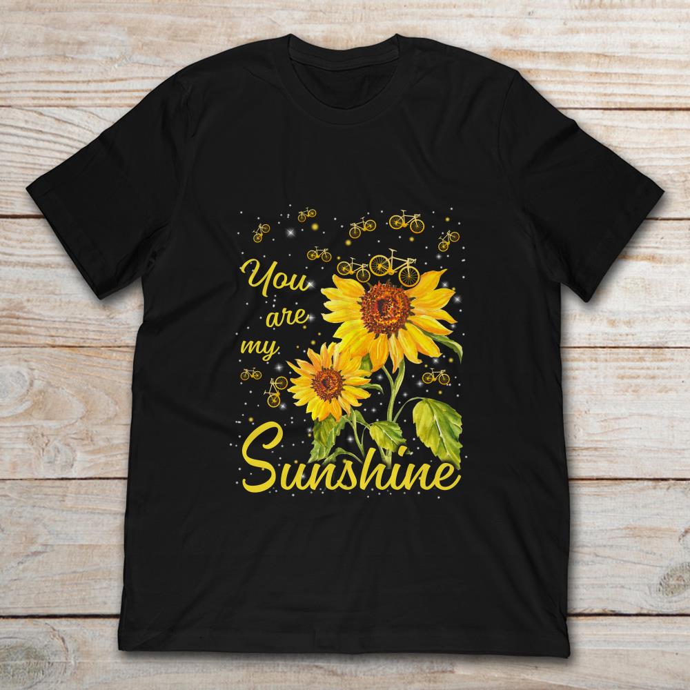You Are My Sunshine Sunflower Bicycle
