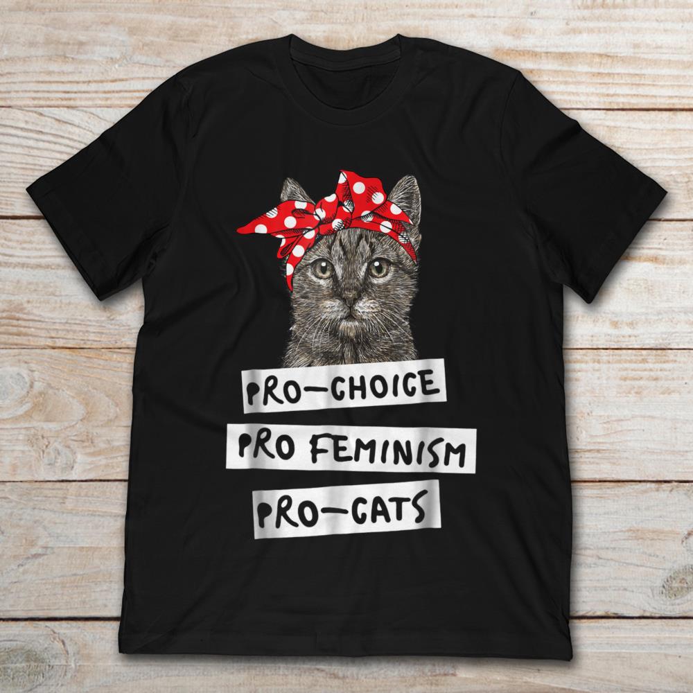 Cute Cat Pro-Choice Pro-Feminism Pro-Cats