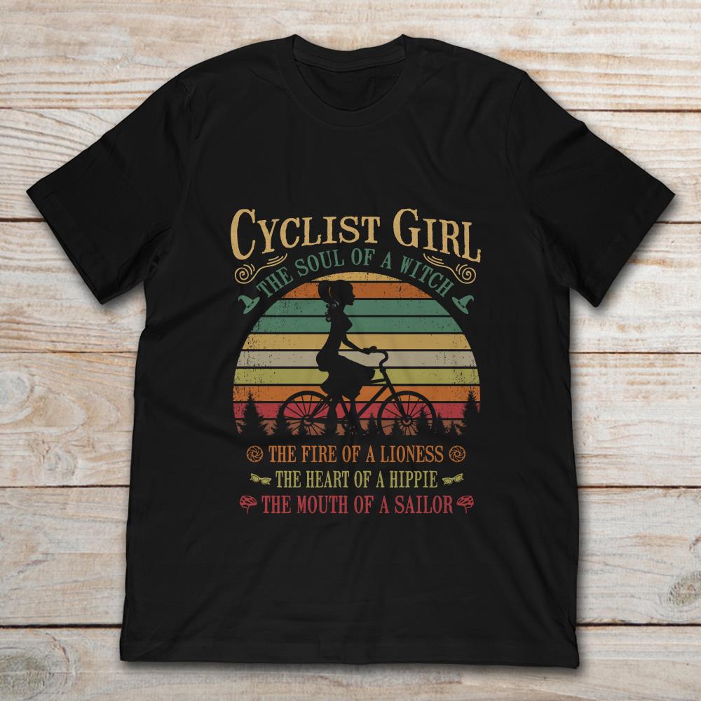 Cyclist Girl The Soul Of A Witch The Fire Of A Lioness