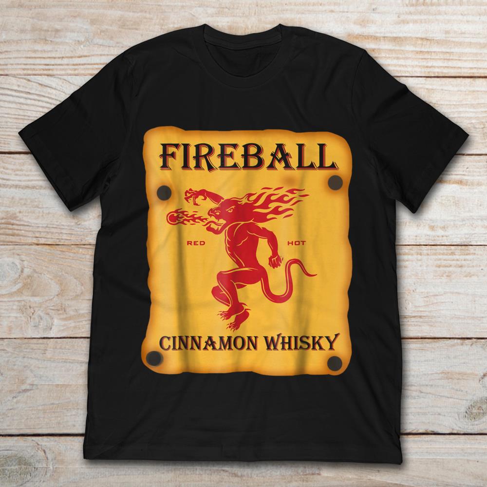 Fireball Cinnamon Whisky Red And Hot