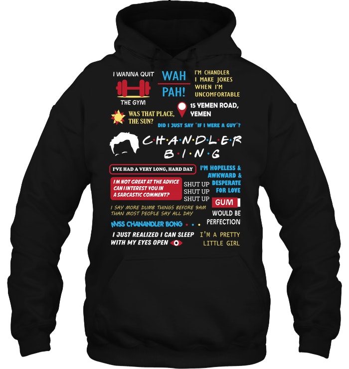 chandler bing hoodie