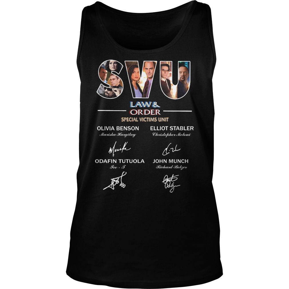 Law & Order Special Victims Unit LOGO Licensed Tank Top All Sizes 