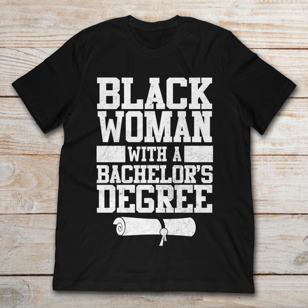 Black Woman With A Bachelor's Degree