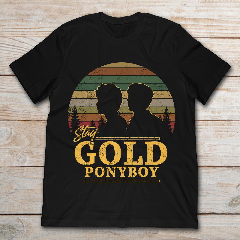 The Outsiders Stay Gold Ponyboy Vintage