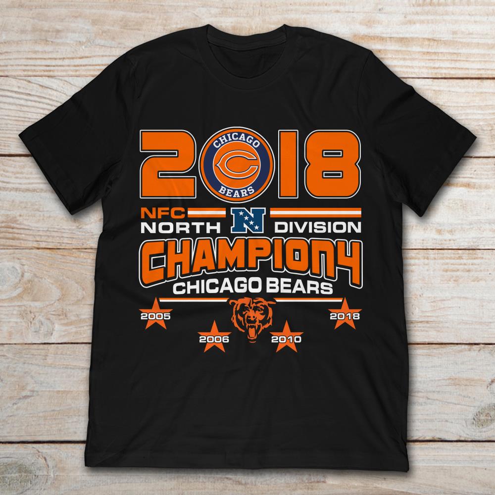 2018 Nfc North Division Champion 4 Chicago Bears