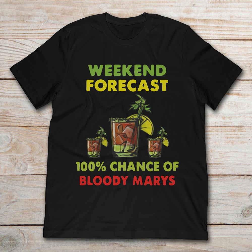 Weekend Forecast 100% Chance Of Bloody Marys