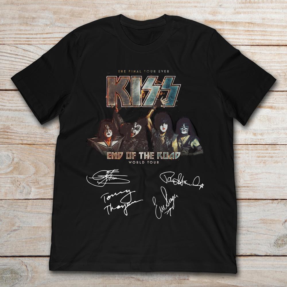 The Final Tour Ever Kiss End Of The Road World Tour Signature