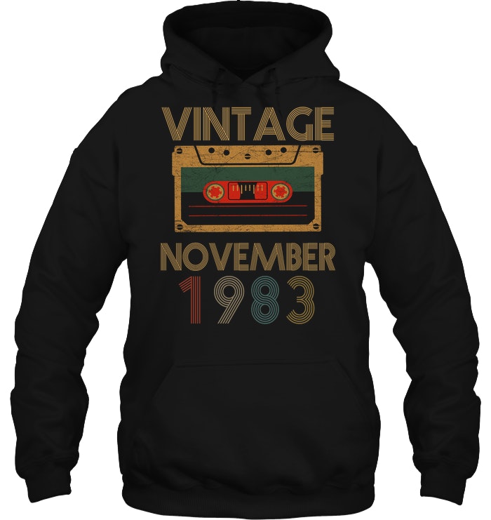 Vintage November 1983 Retro Color 36th Birthday