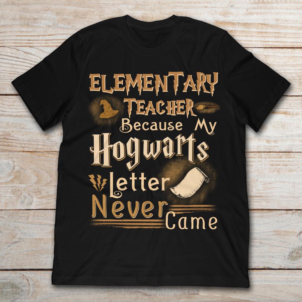 Elementary Teacher Because My Hogwarts Letter Never Came Harry Potter