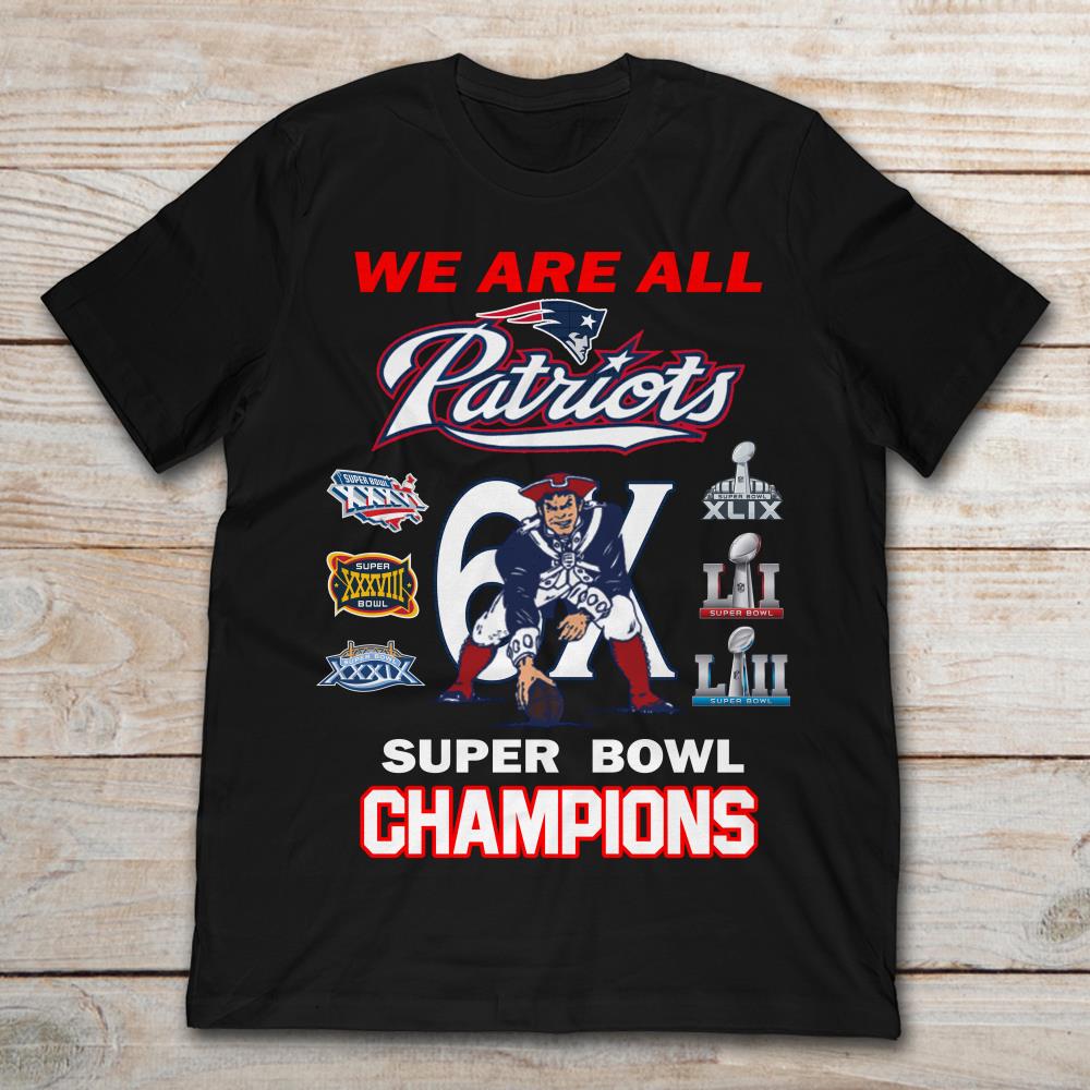 We Are All Patriots Super Bowl Champions