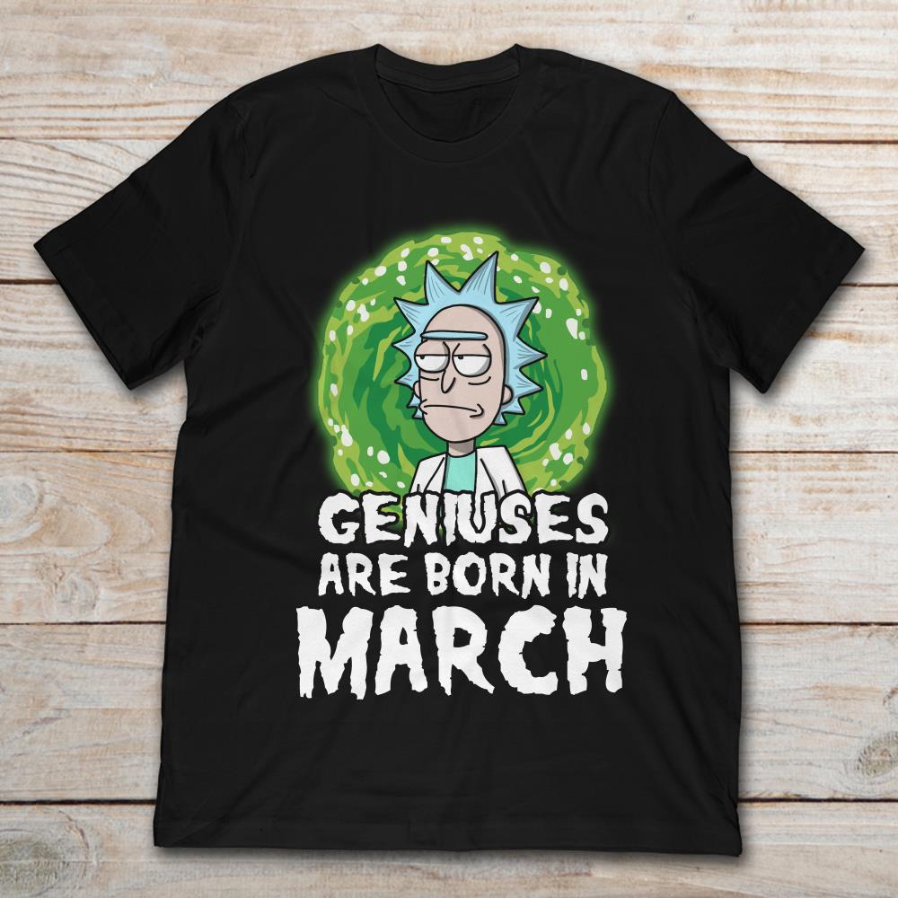 Geniuses Are Born In March