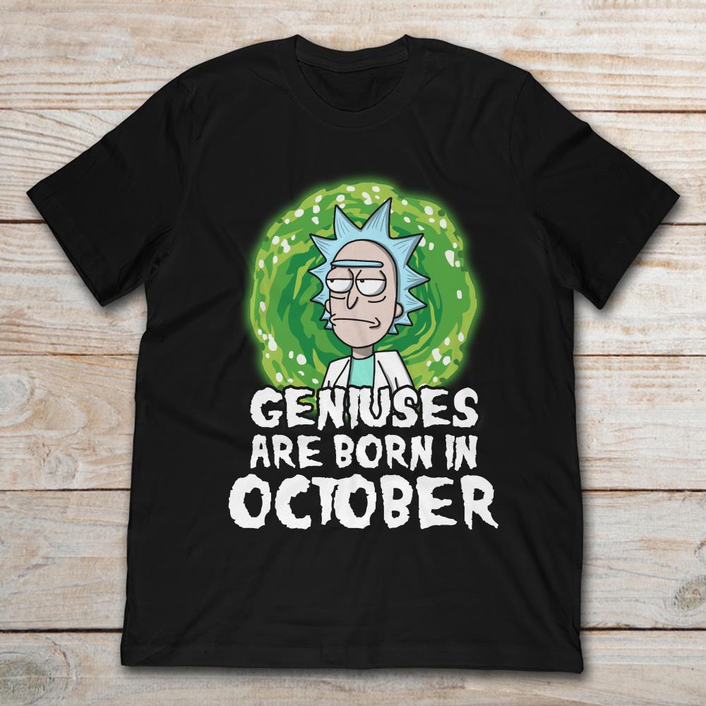 Geniuses Are Born In October