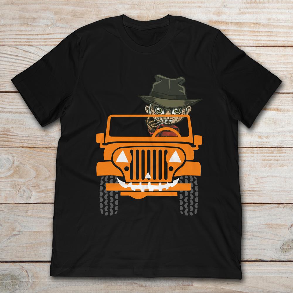Nightmare On Elm Street Freddy Krueger Driving Jeep