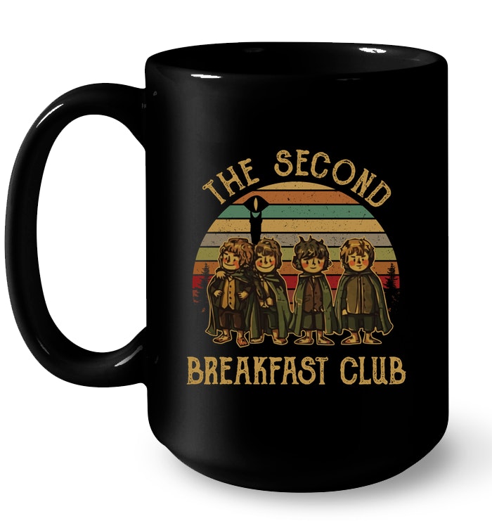 The Fellowship of the Ring The Second Breakfast Club Vintage T-Shirt -  TeeNavi