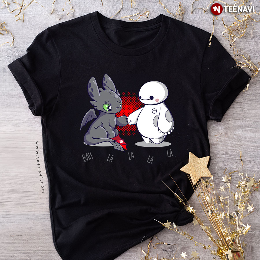 Toothless And Baymax T-Shirt