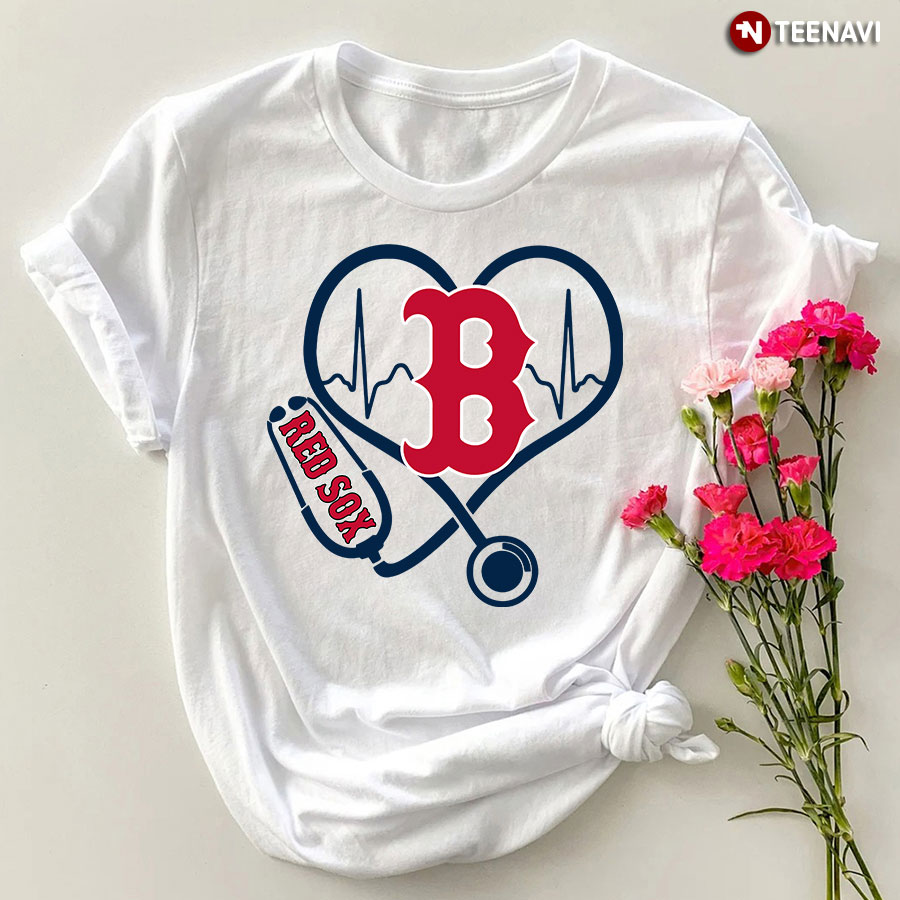 Nurse Loves Boston Red Sox T-Shirt - TeeNavi