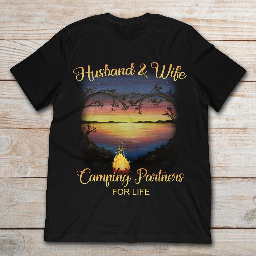 Husband And Wife Camping Partner For Life