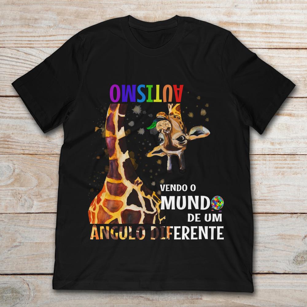 Giraffe Autism Vendo O Mund De Um Angulo Diferente