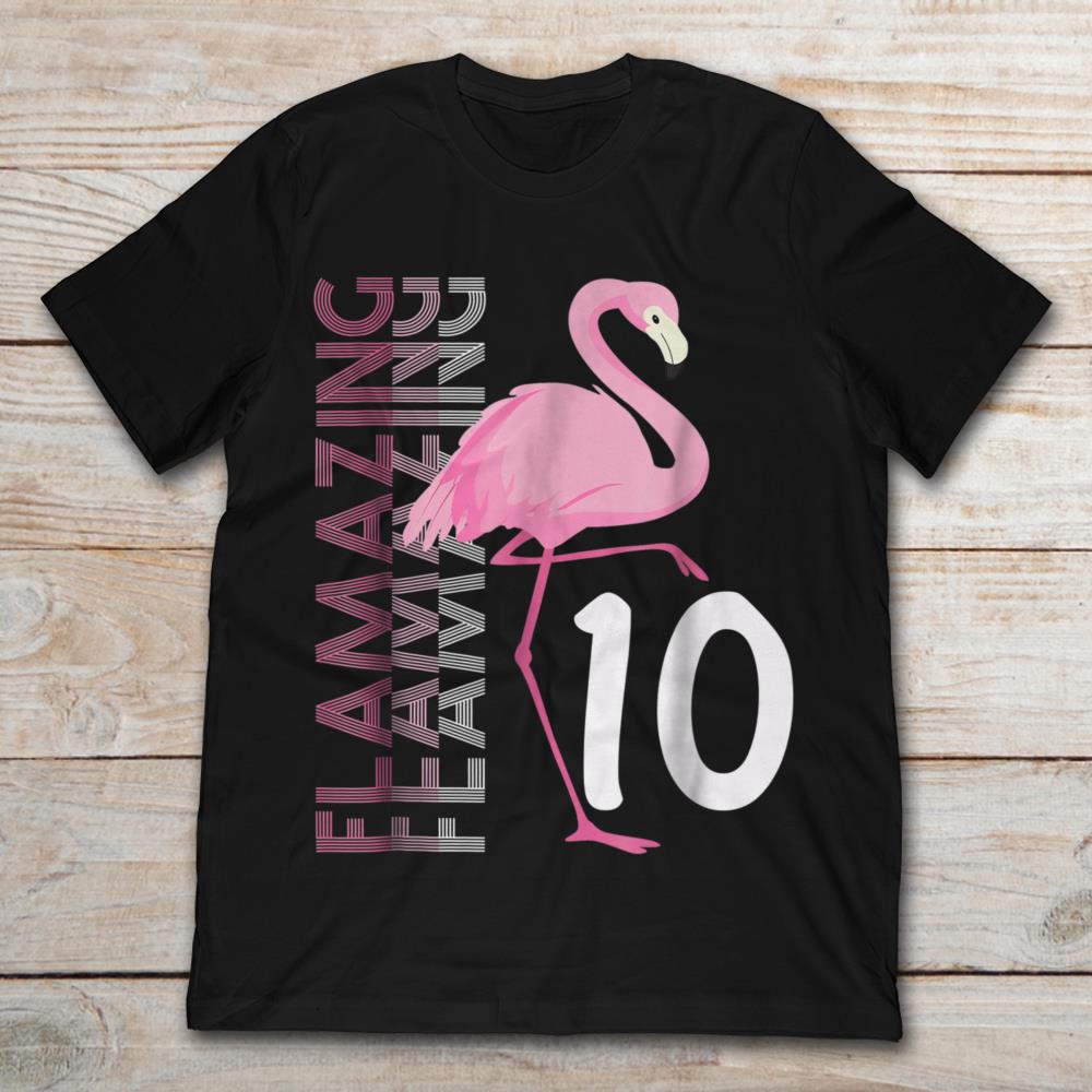 Flamazing 10 Years Pink Flamingo