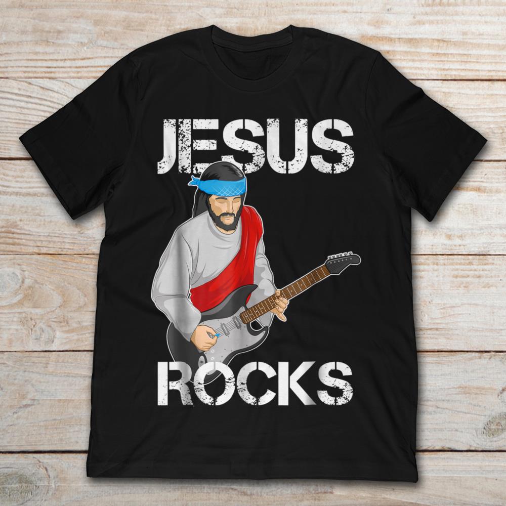 Jesus With Rocks Christian
