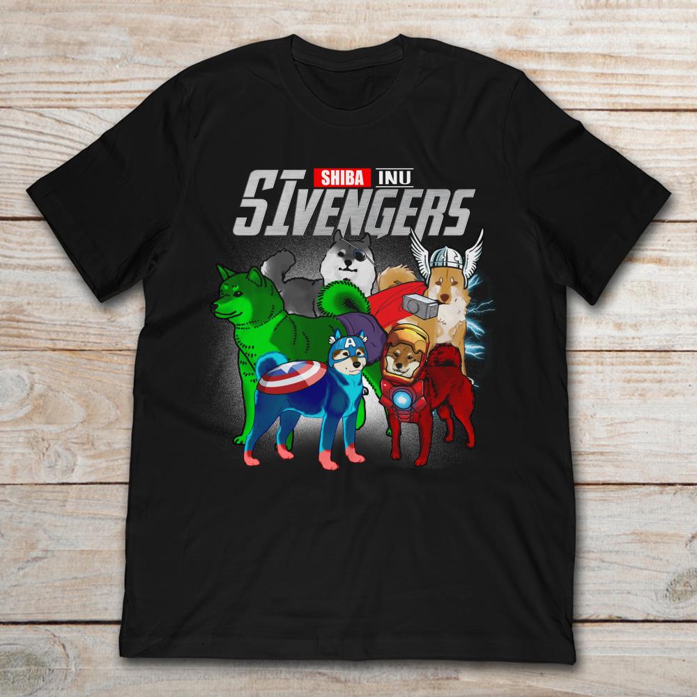 Shiba Inu Sivengers Marvel Avengers Endgame