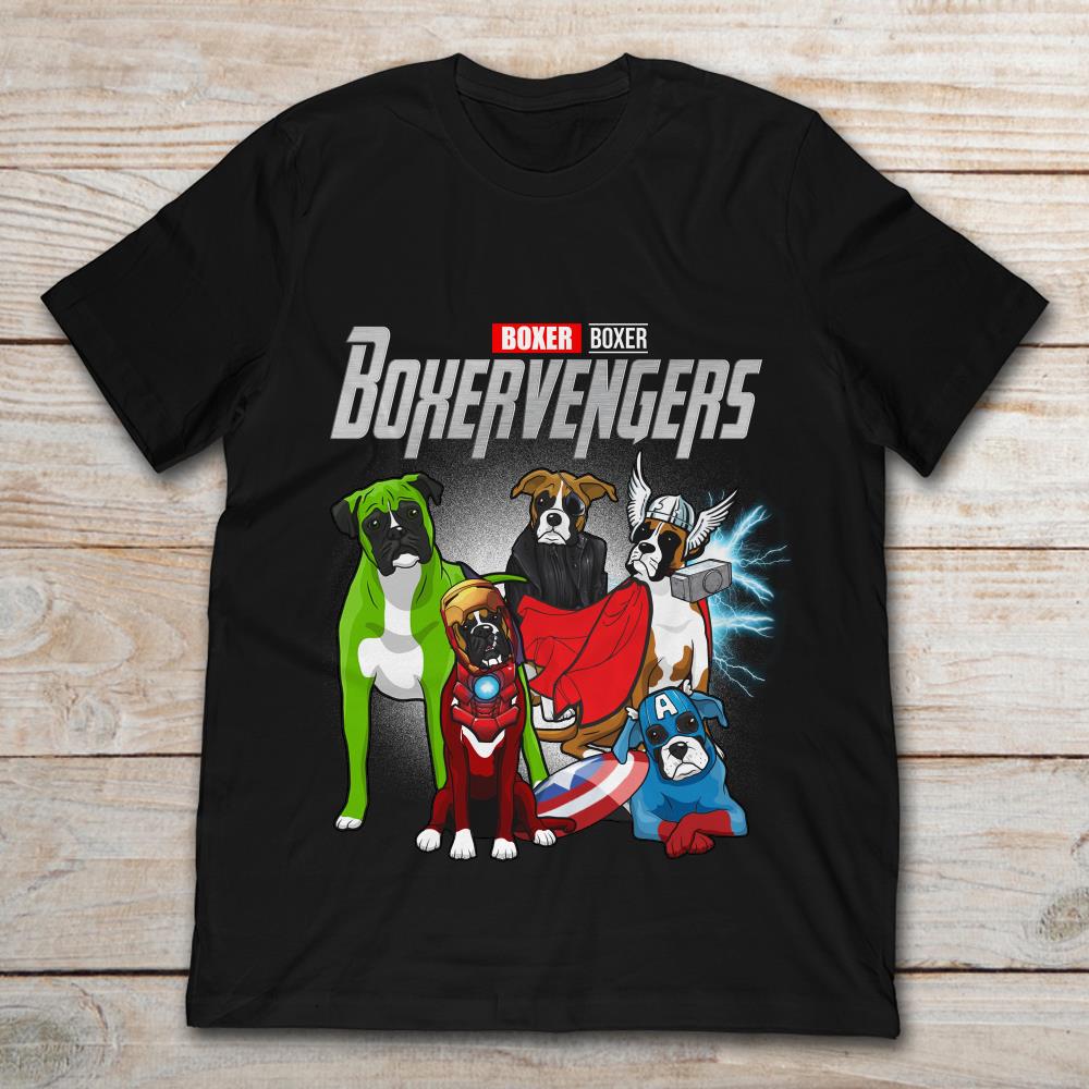 Boxer Boxervengers Marvel Avengers Endgame