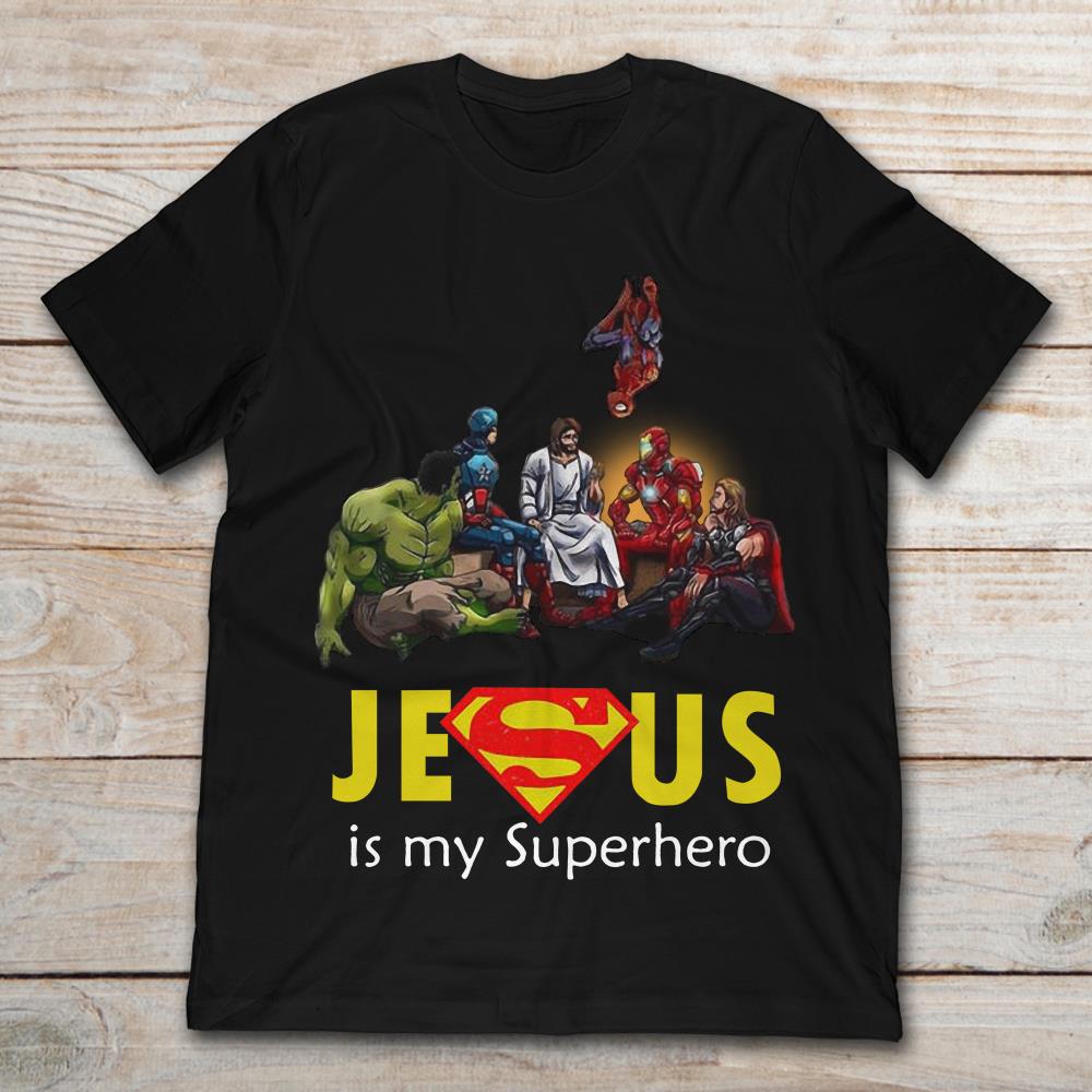 Jesus And Superheroes Meeting Jesus Is My Superhero