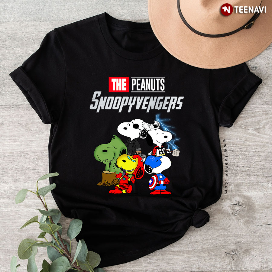 Marvel Avengers Endgame The Peanuts Snoopy Avengers T-Shirt