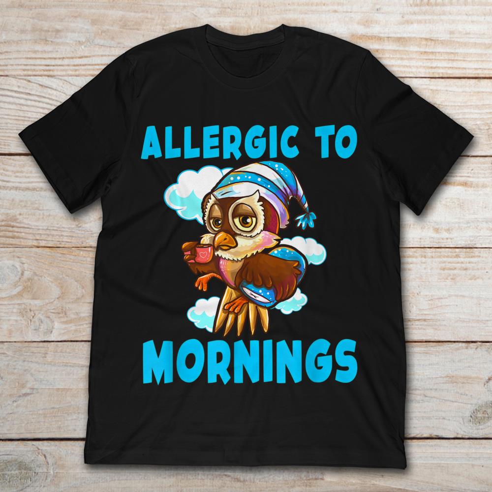 Sleepy Owl Allergic To Mornings