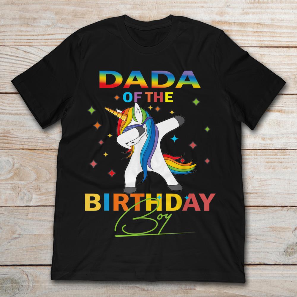 Dada Of The Birthday Dabbing Unicorn