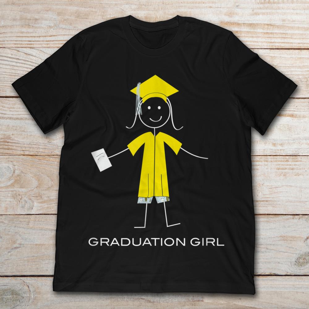 Graduation Girl Yellow Gown School Spirit Keepsake Registry