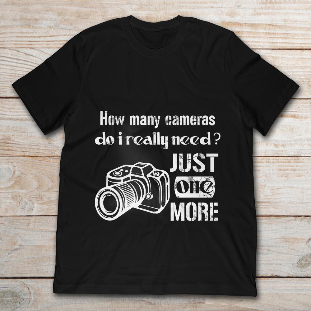 How Many Cameras Do I Really Need Just One More