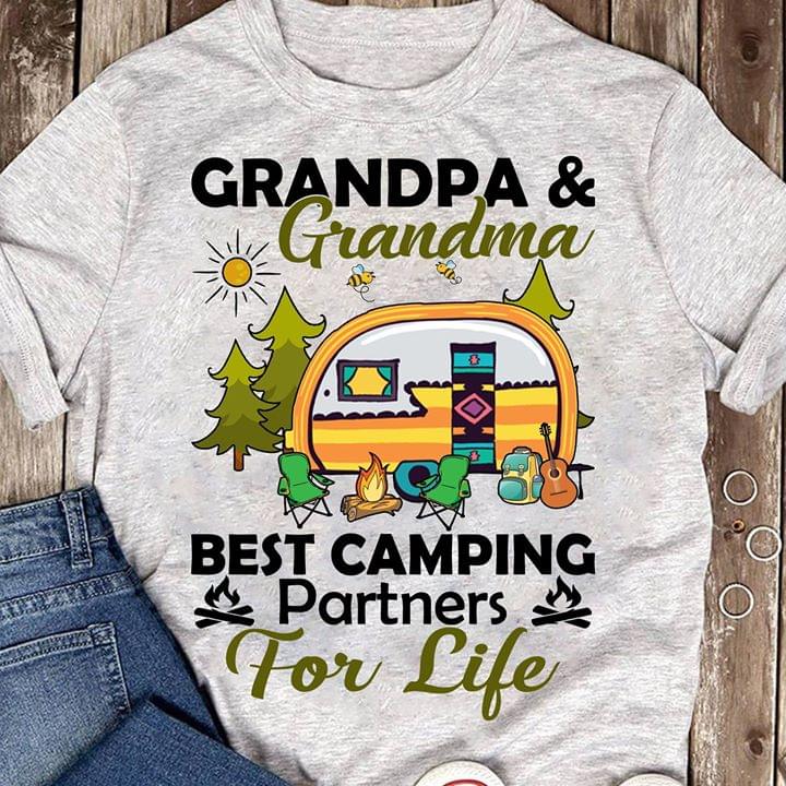 Grandpa And Grandma Best Camping Partners For Life