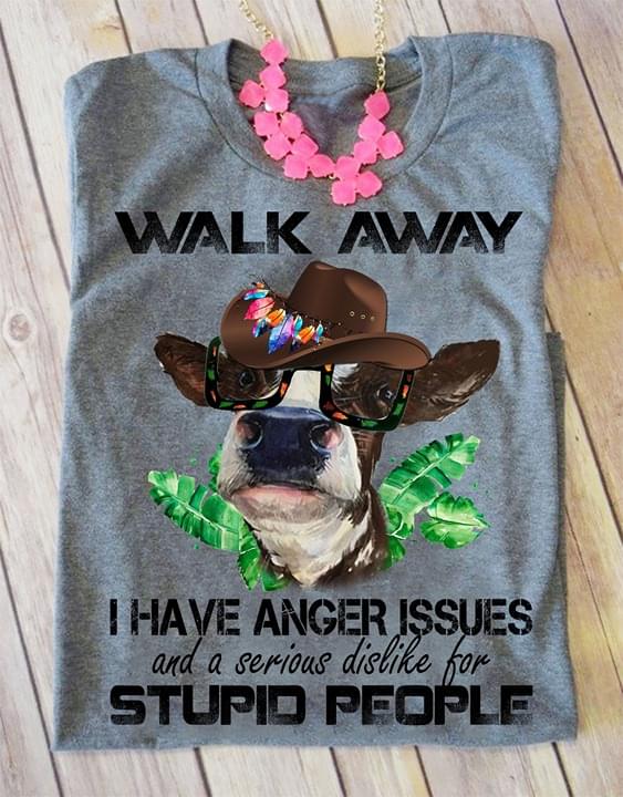 Walk Away I Have Anger Issues And Serious Dislike For Stupid People