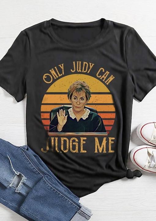 Judy Sheindlin Only Judy Can Judge Me Vintage